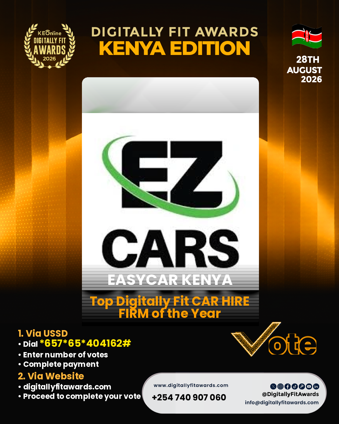 EasyCar Kenya poster