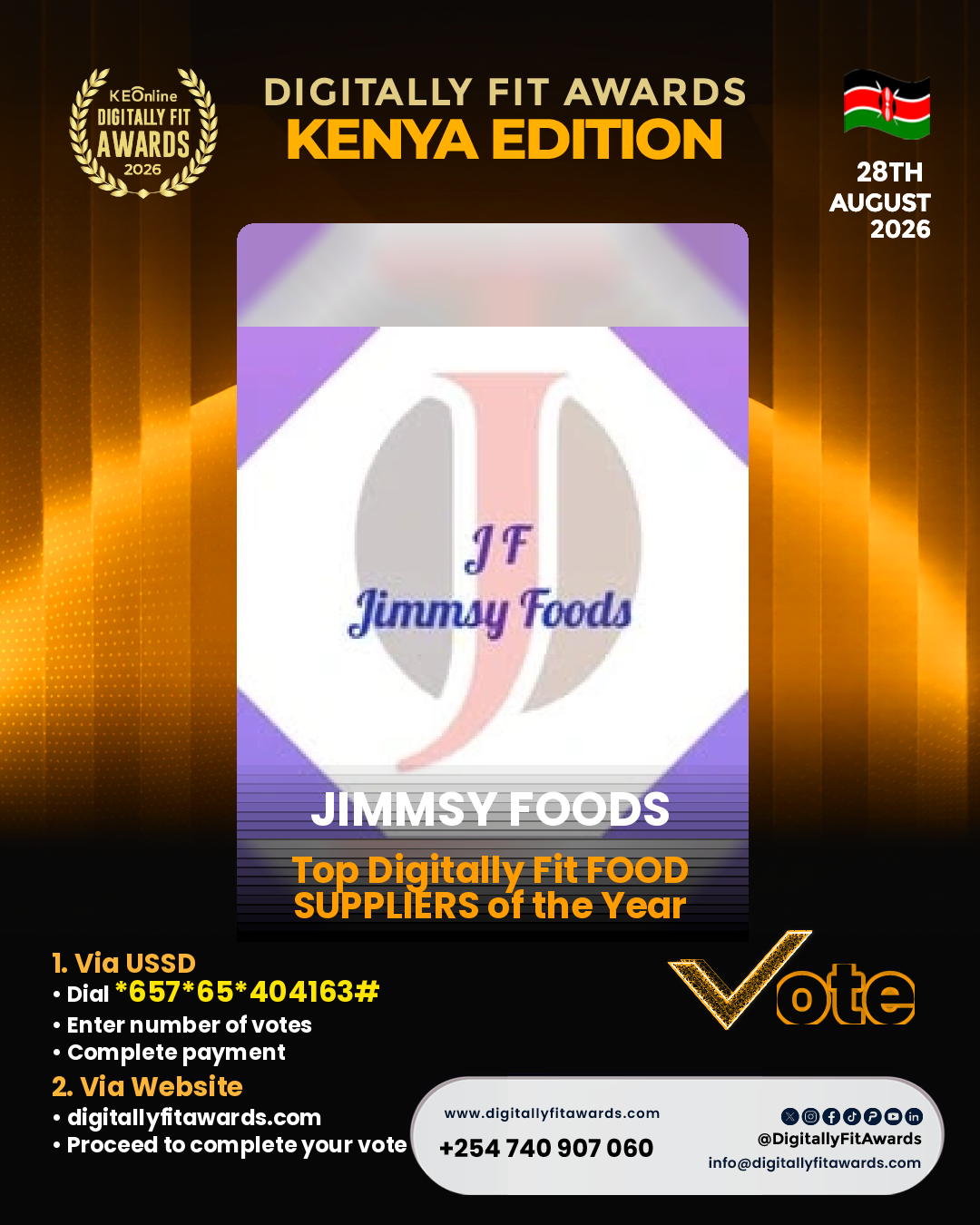 Jimmsy Foods poster
