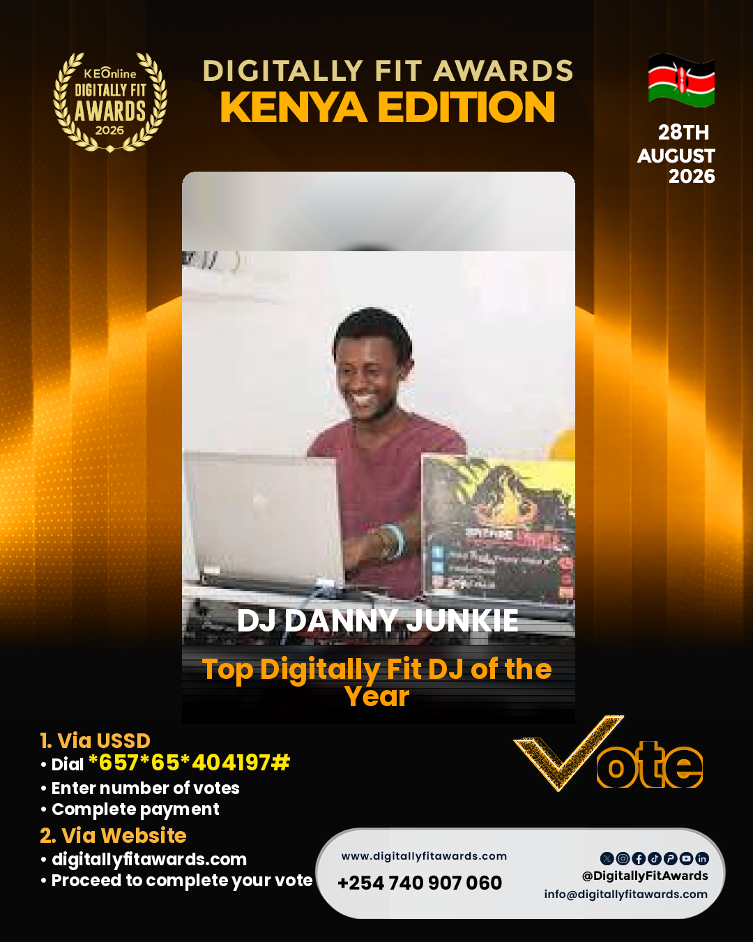 Dj Danny Junkie poster