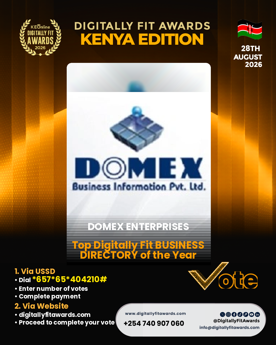 Domex Enterprises poster