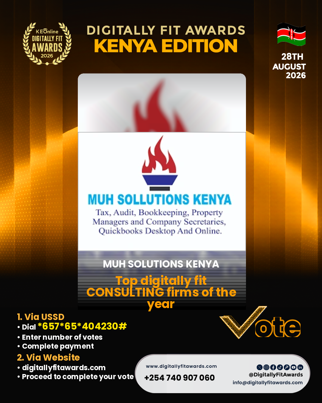 Muh Solutions Kenya poster