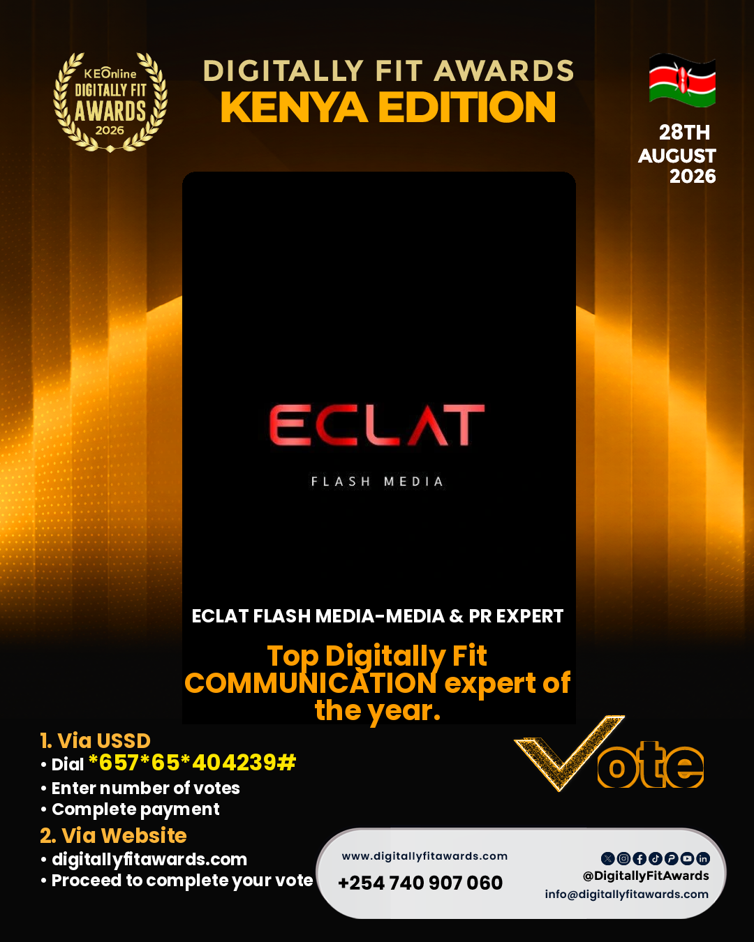 Eclat Flash Media-Media & PR Expert poster