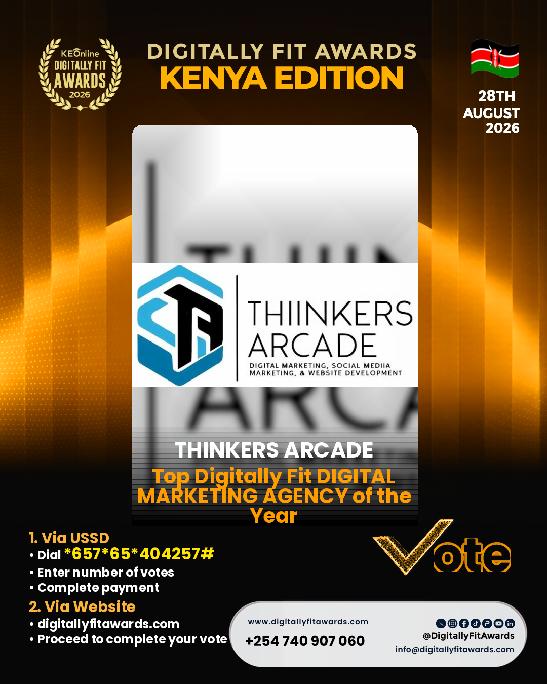 Thinkers Arcade poster
