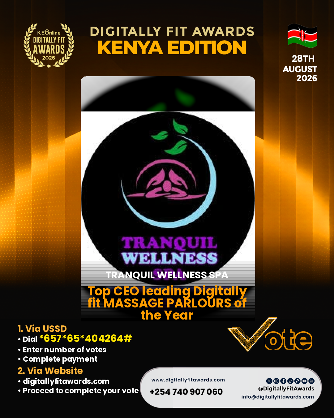 Tranquil Wellness Spa poster