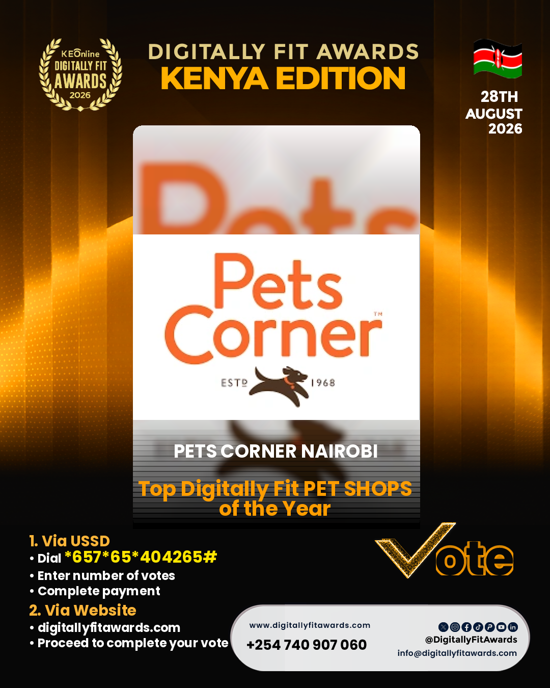 Pets Corner Nairobi poster