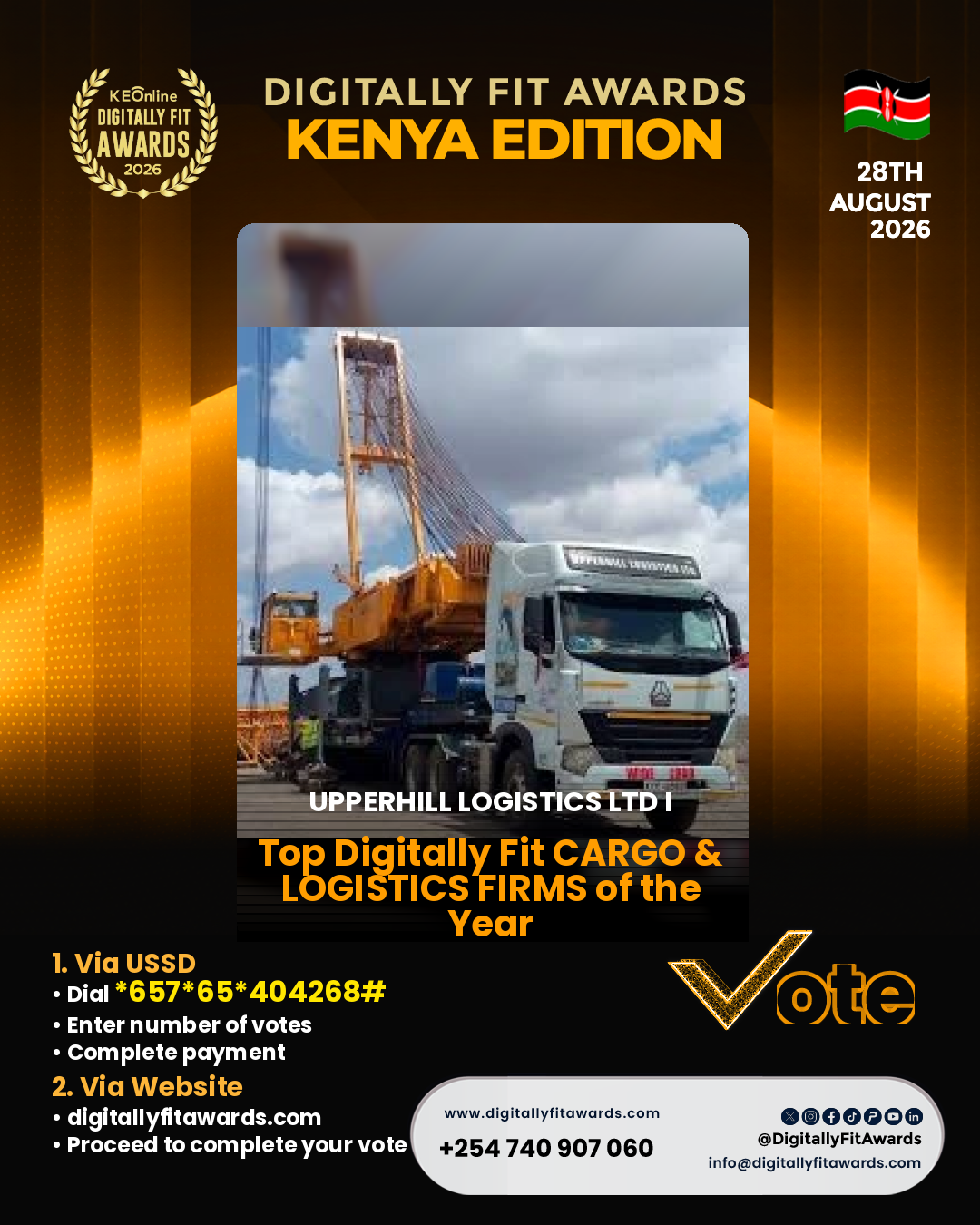 Upperhill Logistics Ltd i poster