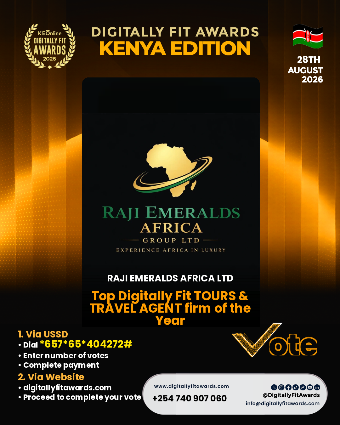 Raji Emeralds Africa Ltd poster