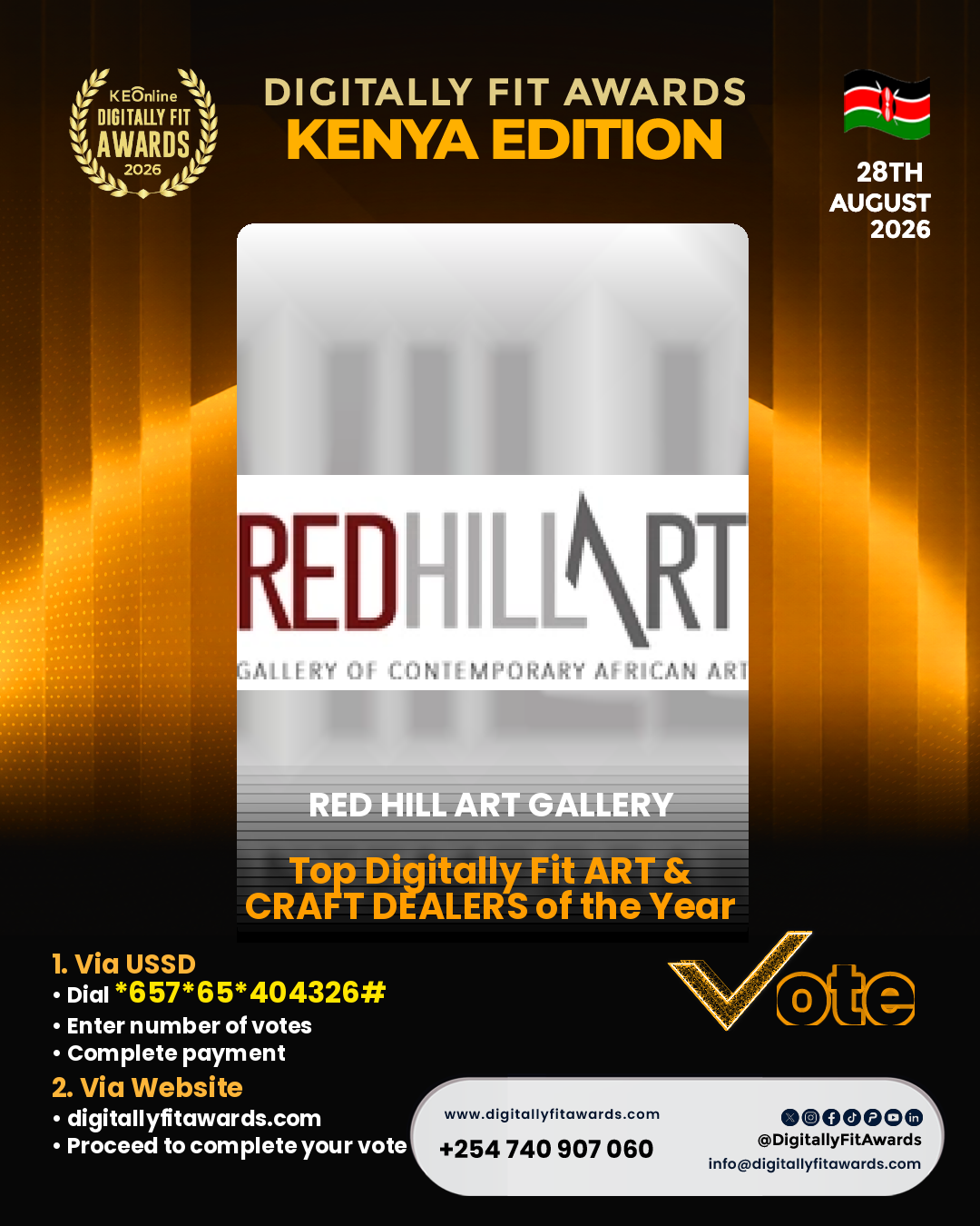 Red Hill Art Gallery poster