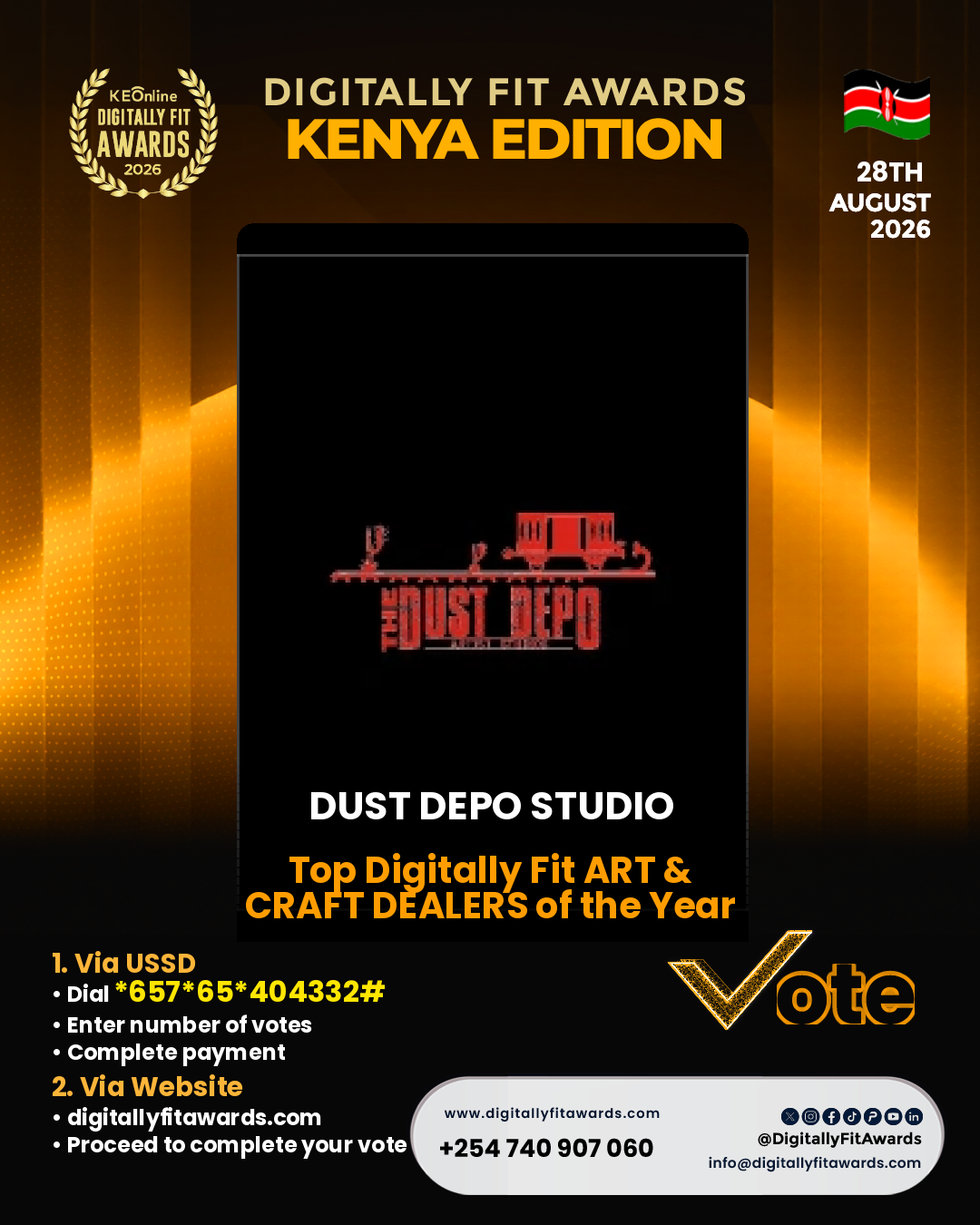 Dust Depo Studio poster