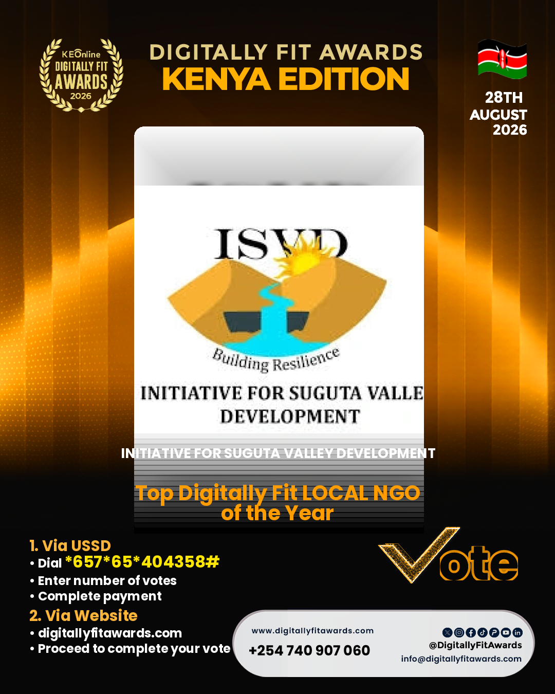Initiative For Suguta Valley Development poster