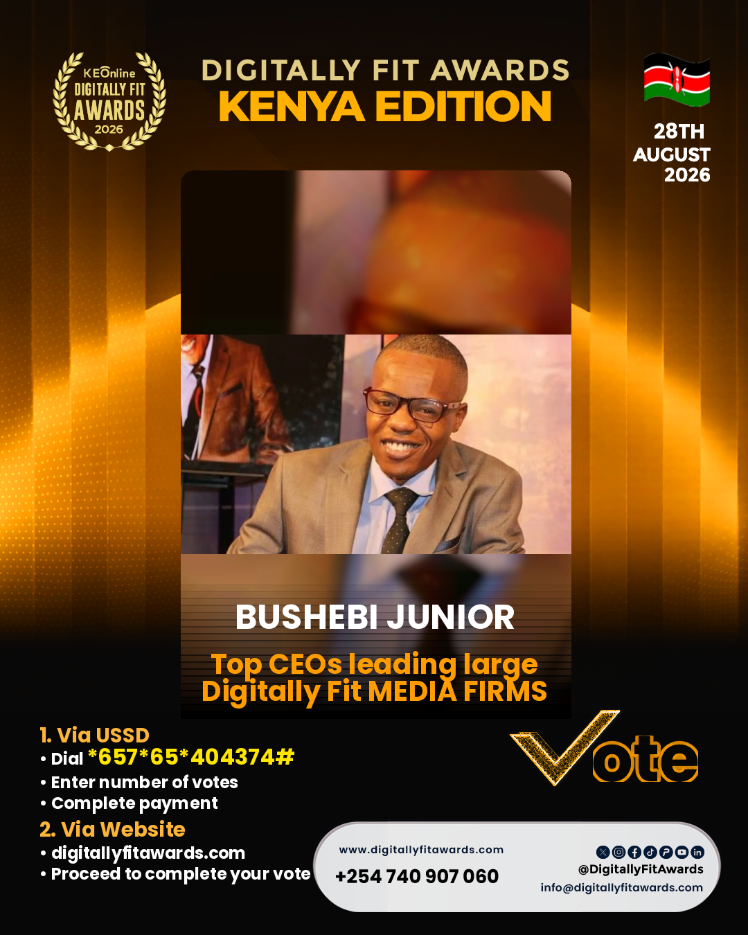 Bushebi Junior poster