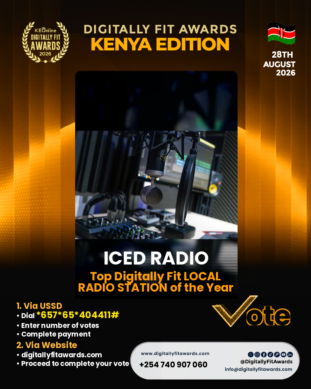 Iced Radio poster