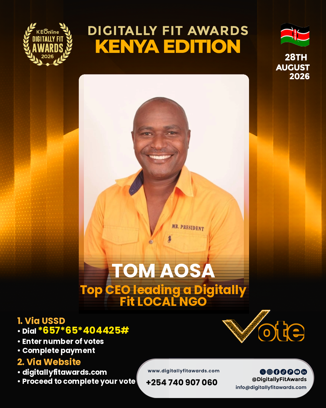Tom Aosa poster