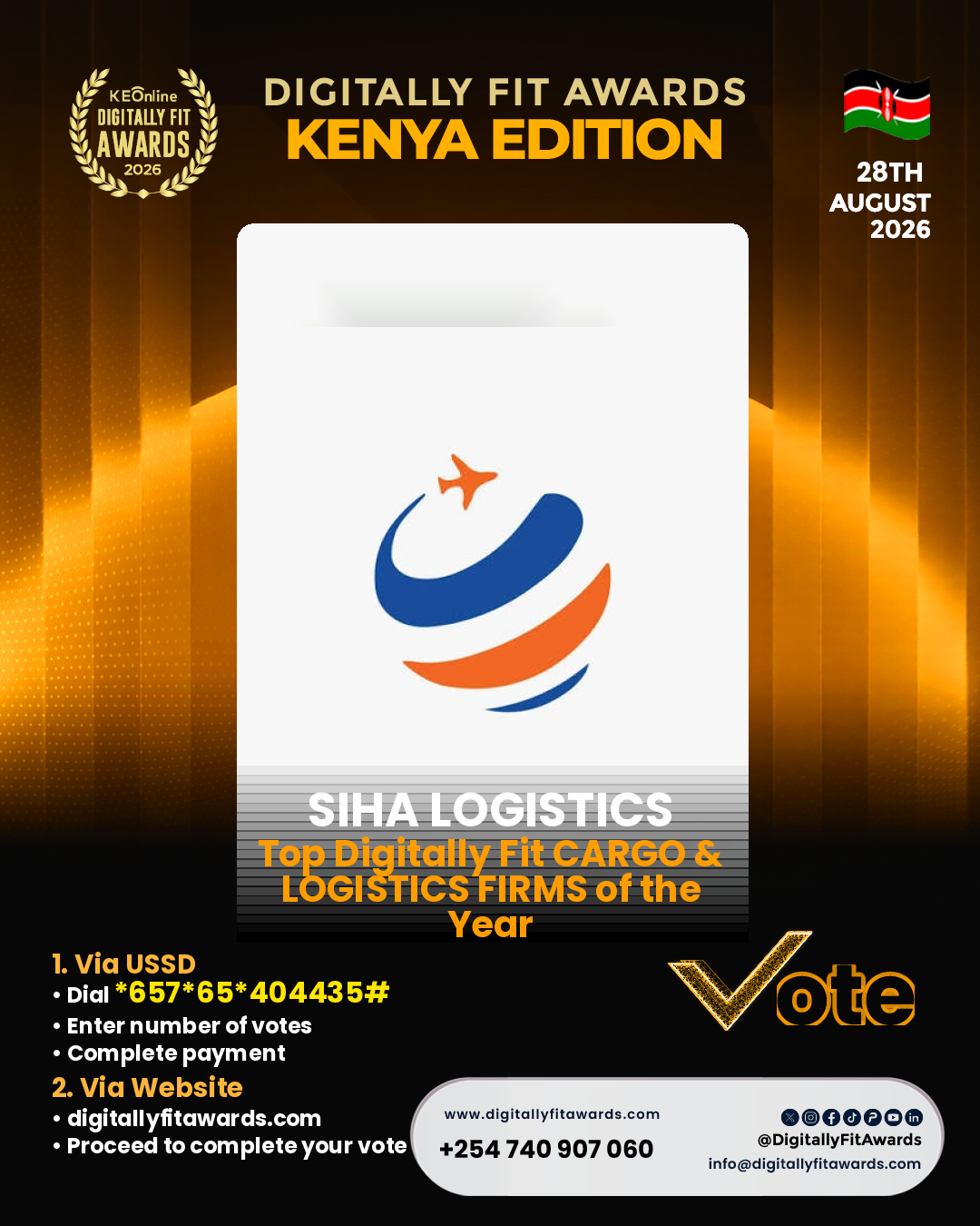 SIHA LOGISTICS poster