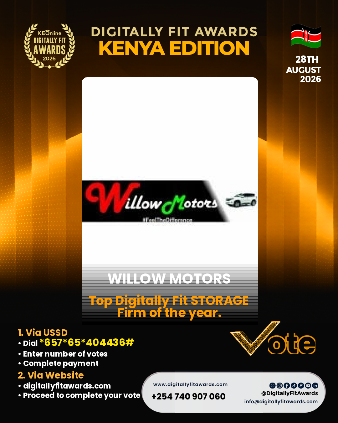Willow Motors poster