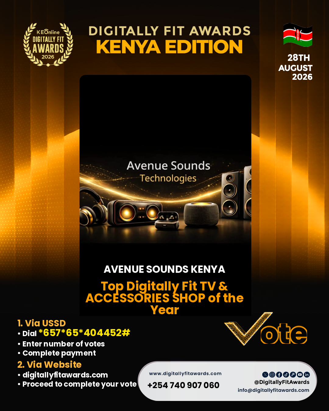 Avenue Sounds Kenya poster