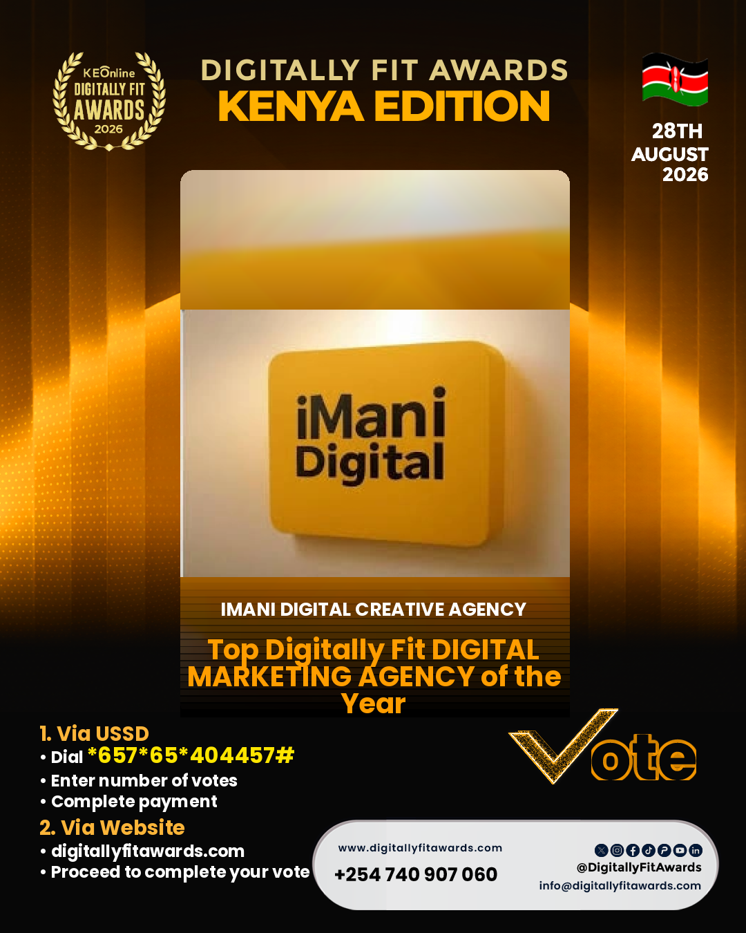 Imani Digital Creative Agency poster