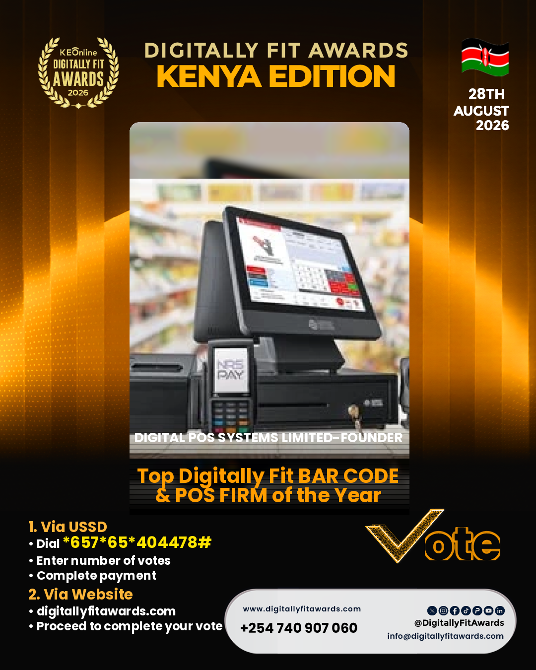 Digital POS Systems Limited-Founder poster