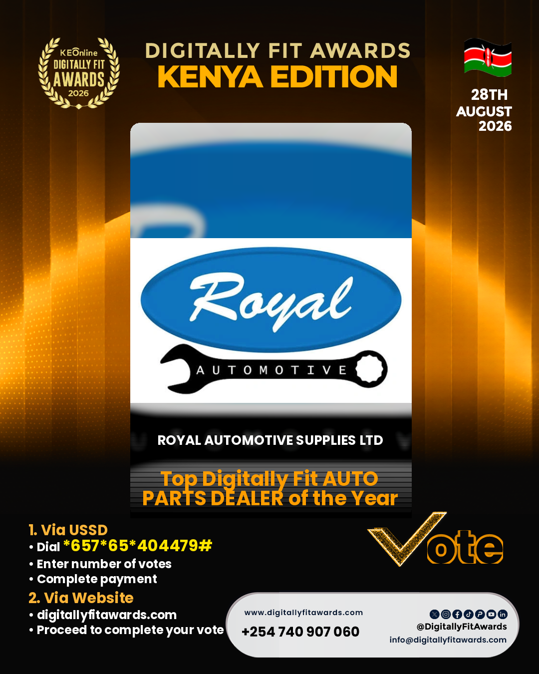 Royal Automotive Supplies Ltd poster