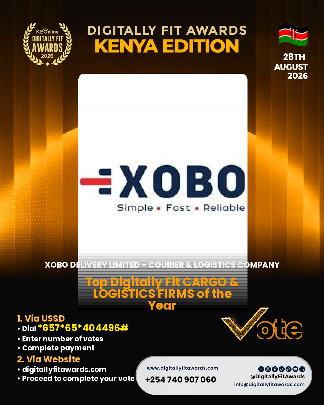 Xobo Delivery Limited – Courier & Logistics Company poster