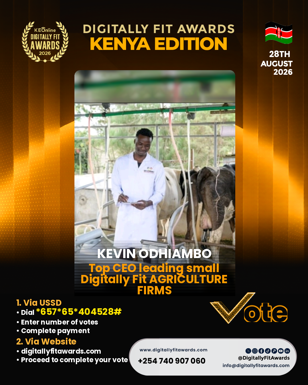 Kevin Odhiambo poster
