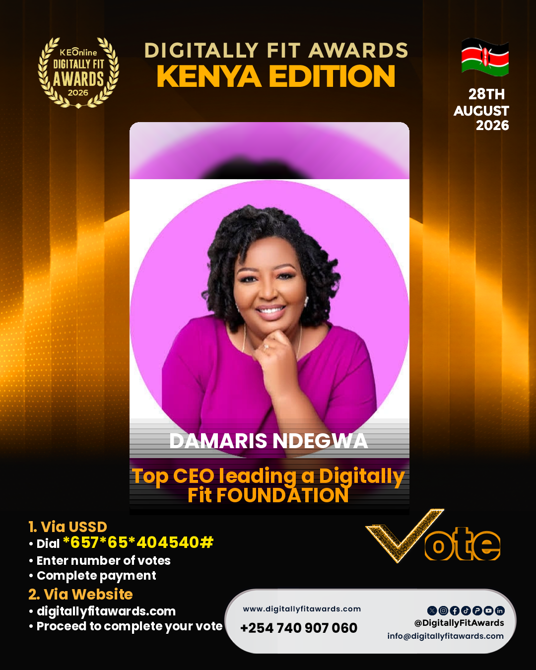 Damaris Ndegwa poster