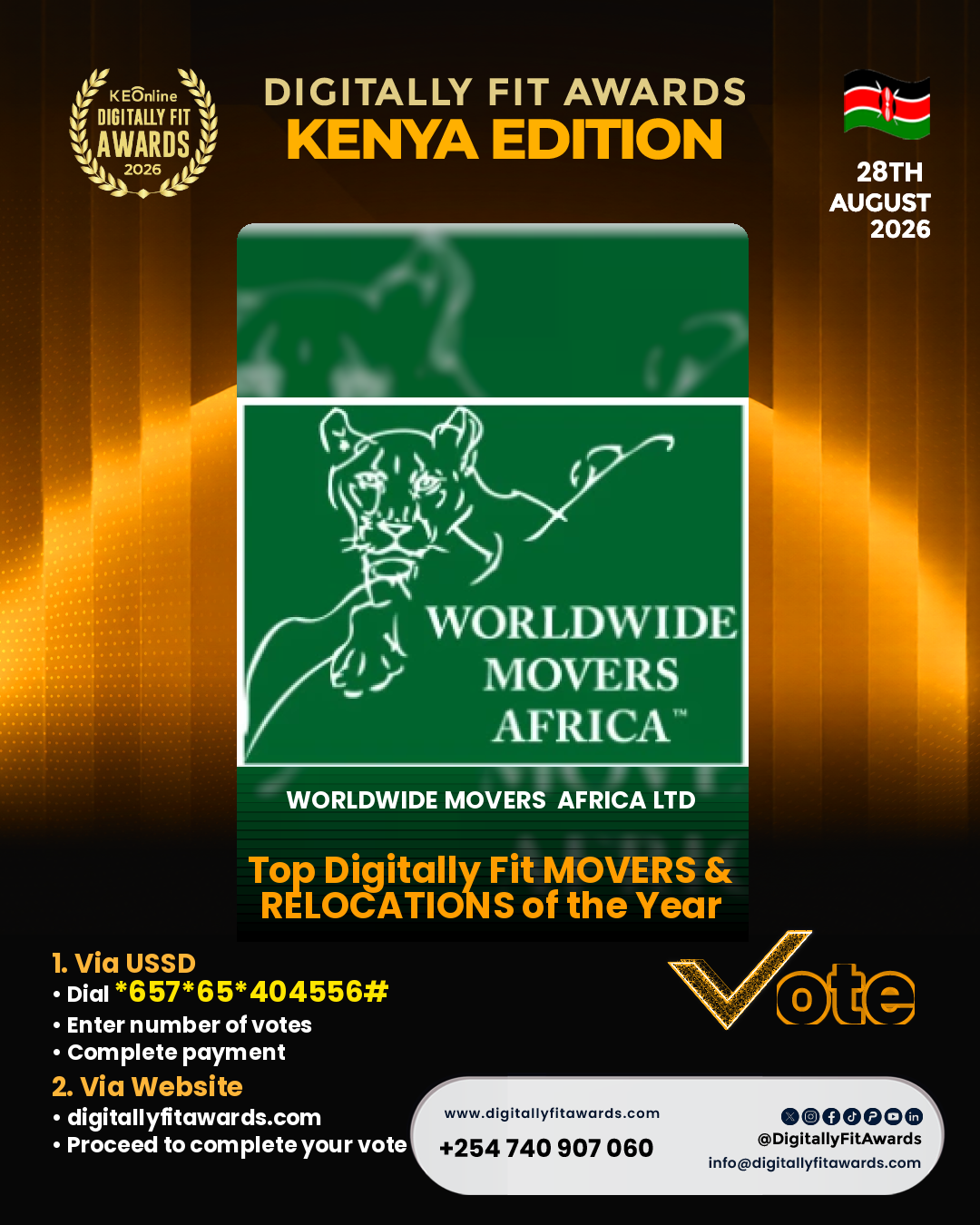 Worldwide Movers  Africa Ltd poster