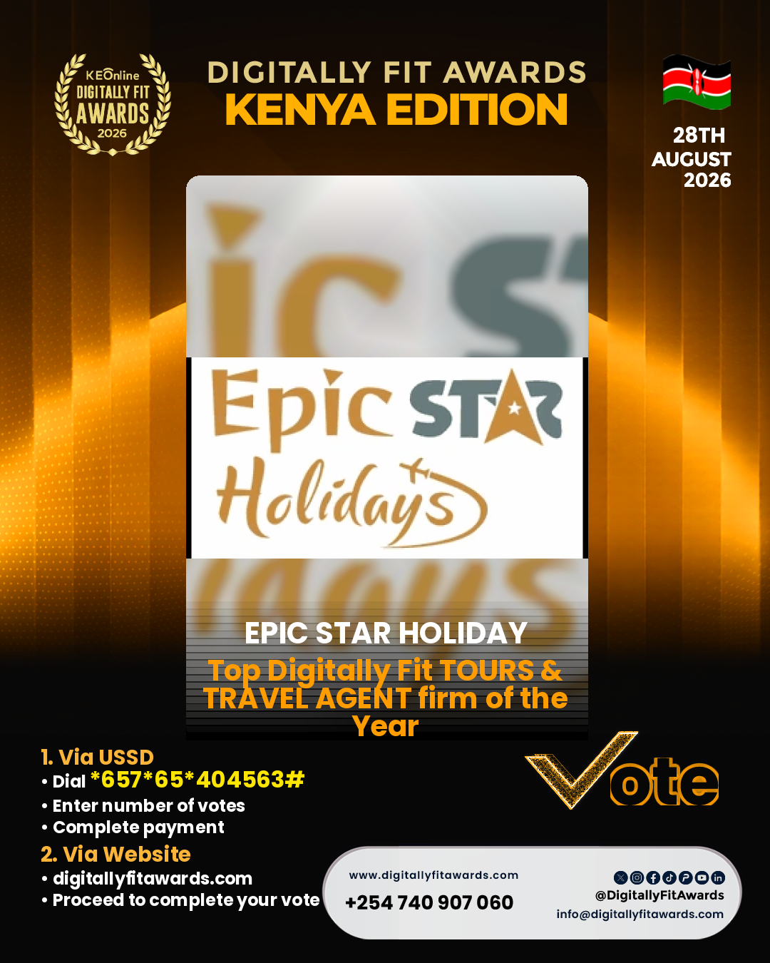 Epic Star Holiday poster
