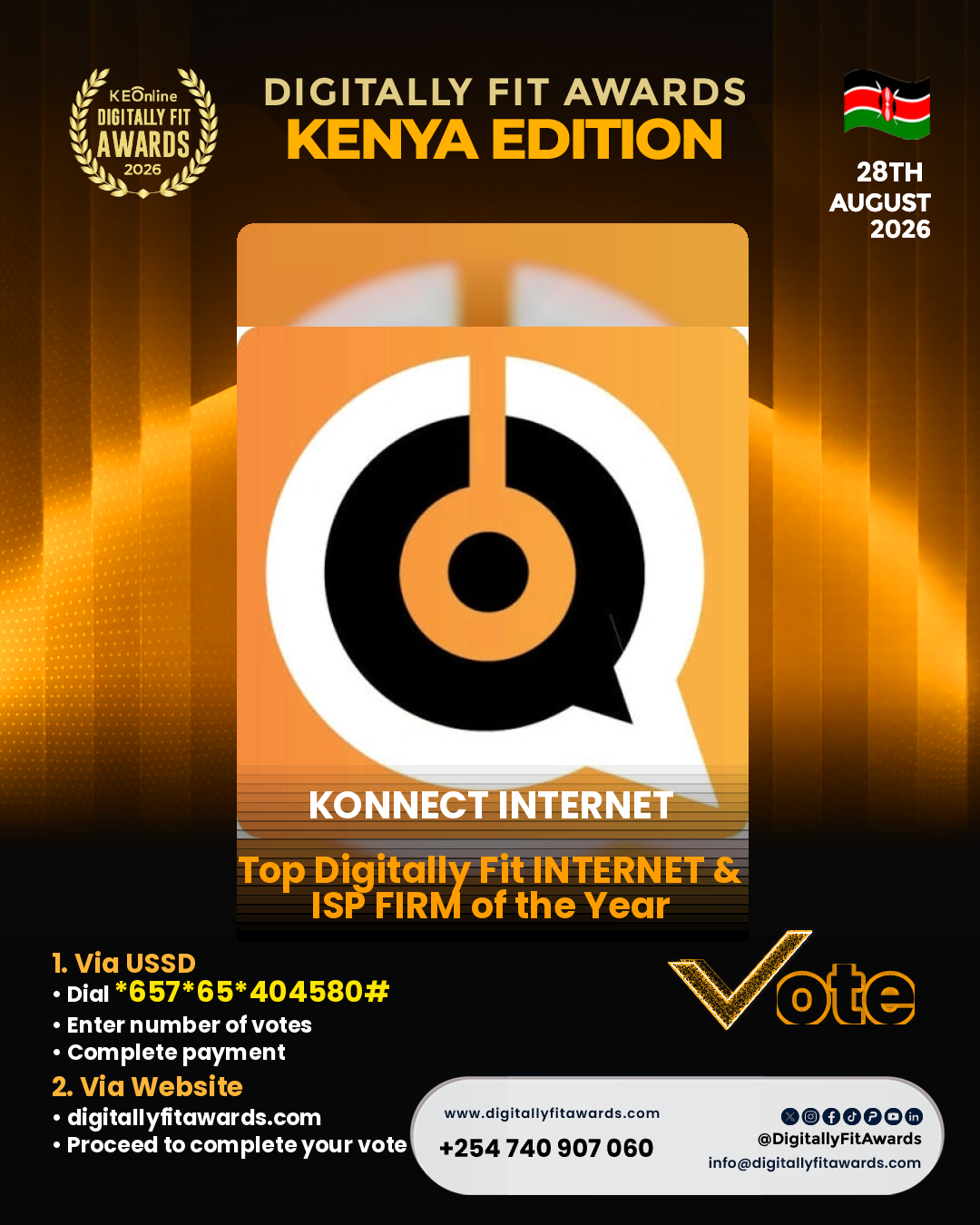 Konnect Internet poster