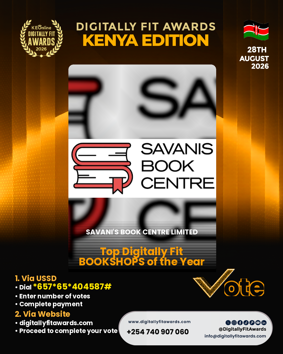 Savani's Book Centre Limited poster