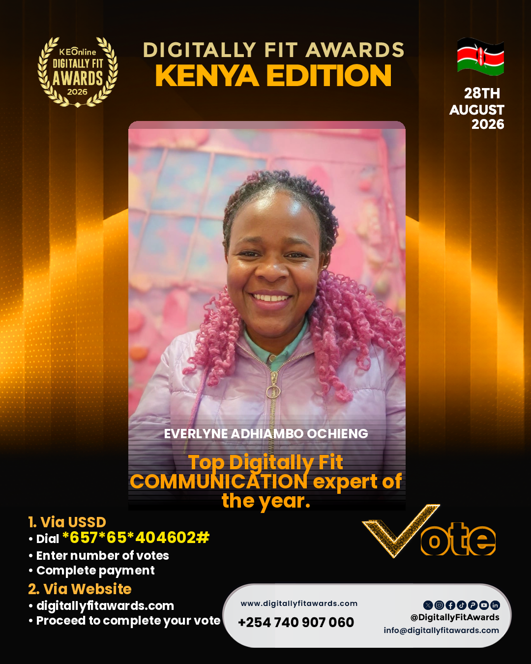 Everlyne Adhiambo Ochieng poster
