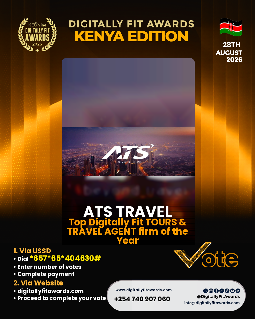 ATS Travel poster