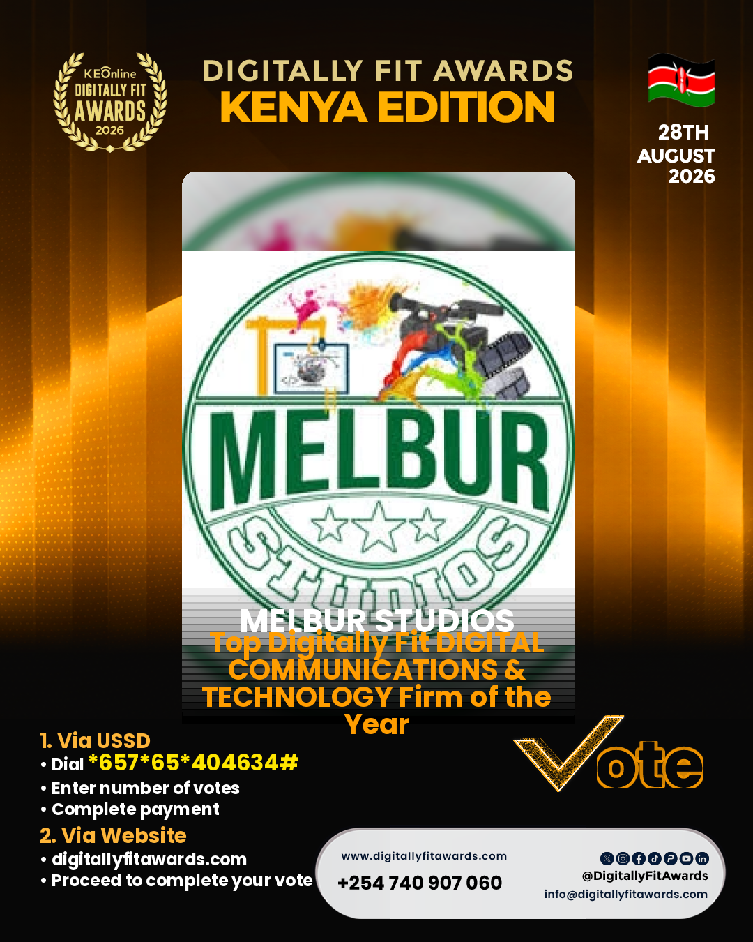 MELBUR STUDIOS poster