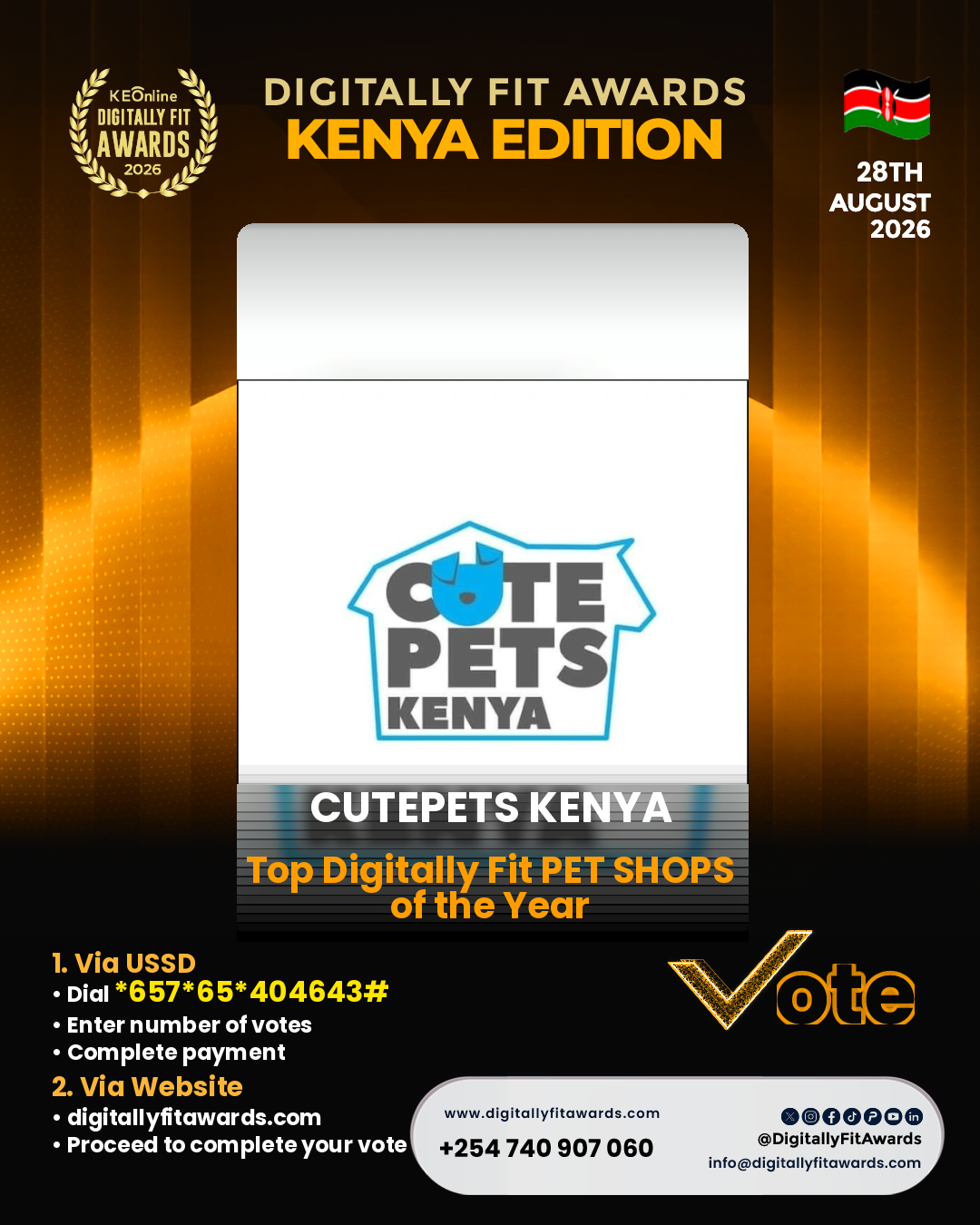 Cutepets kenya poster