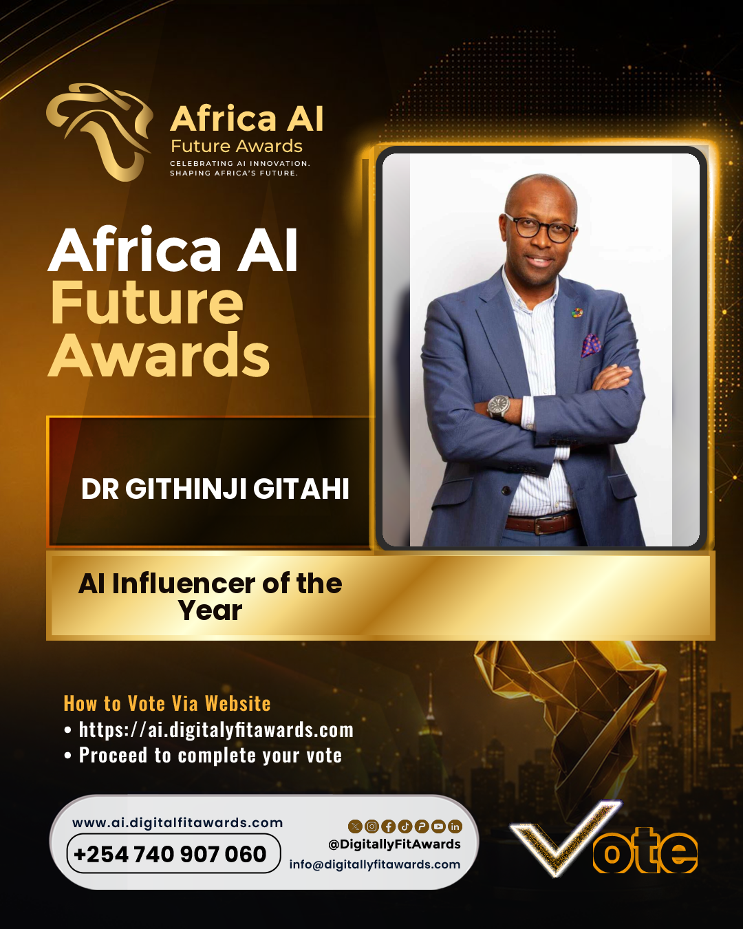 Dr Githinji Gitahi poster
