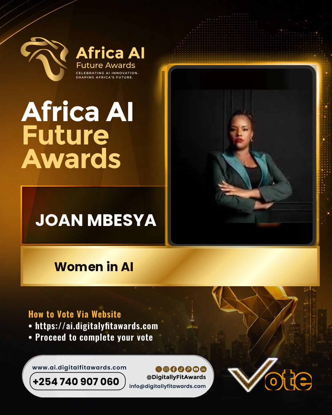 Joan Mbesya poster
