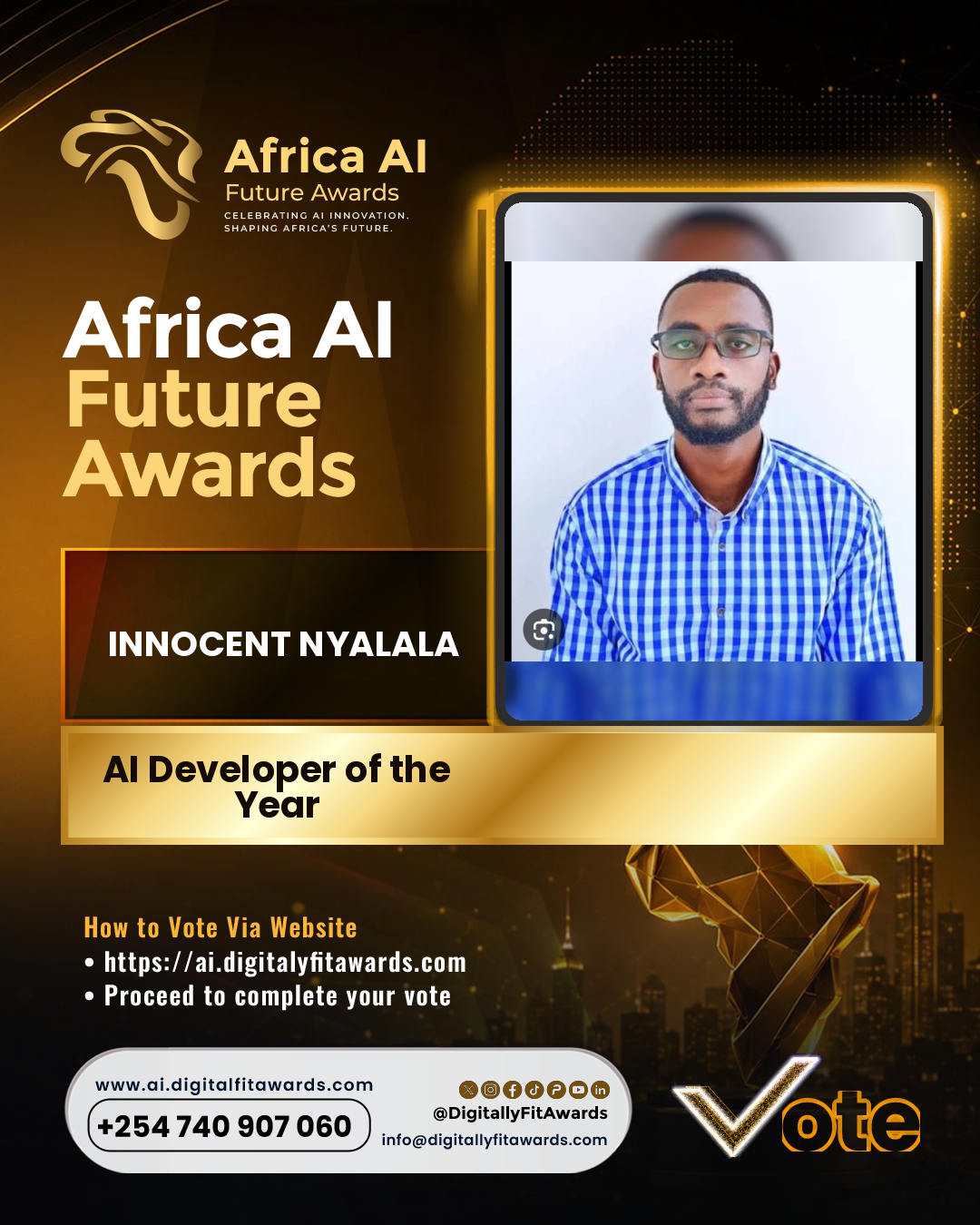 Innocent Nyalala poster