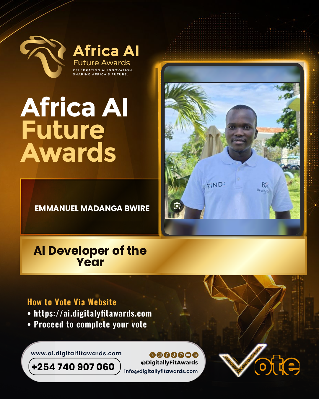 Emmanuel Madanga Bwire poster