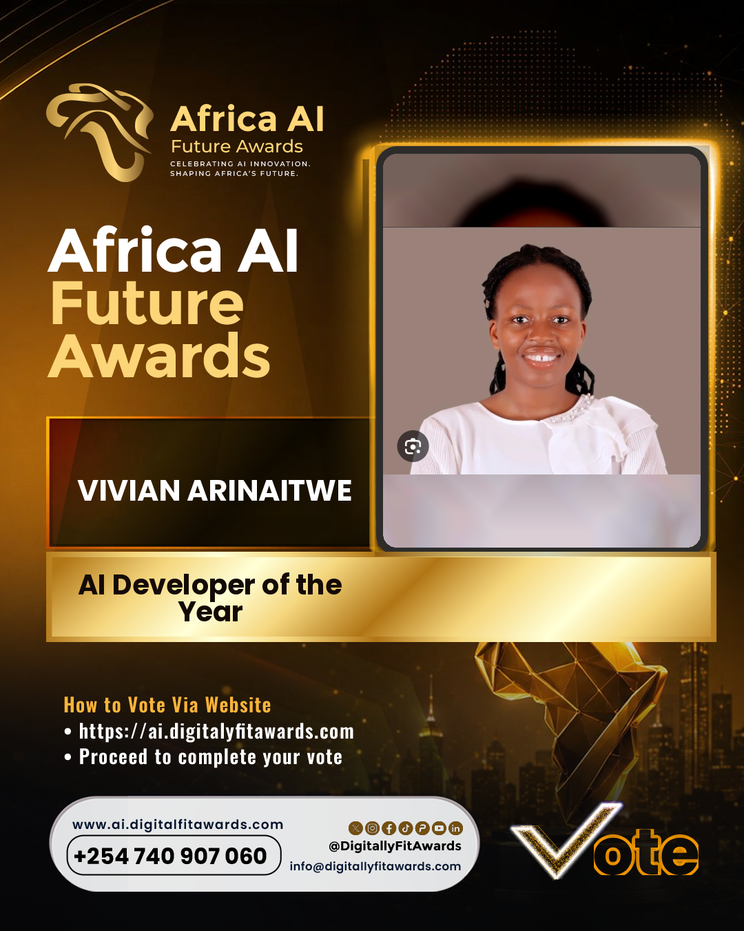 Vivian Arinaitwe poster