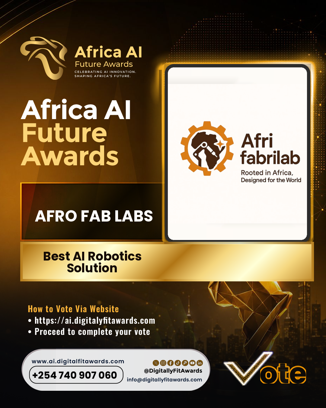 Afro Fab Labs poster
