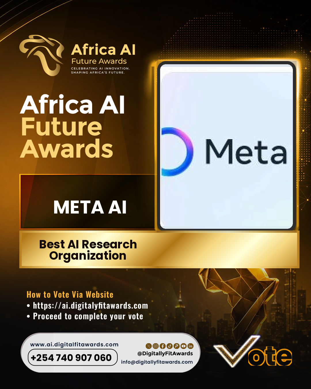 Meta AI poster