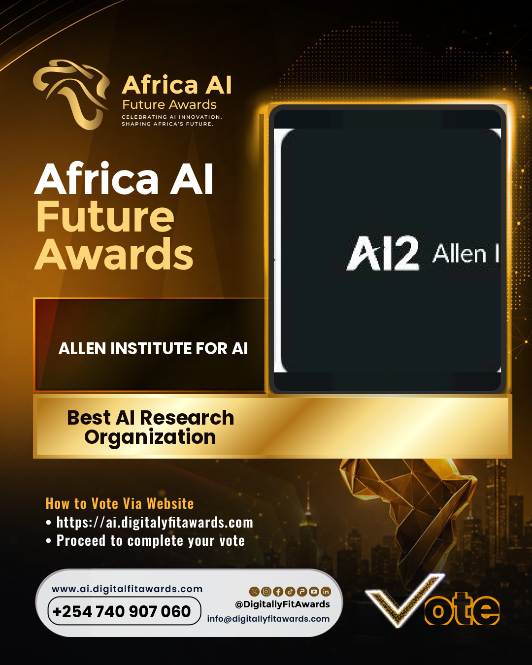 Allen Institute for AI poster