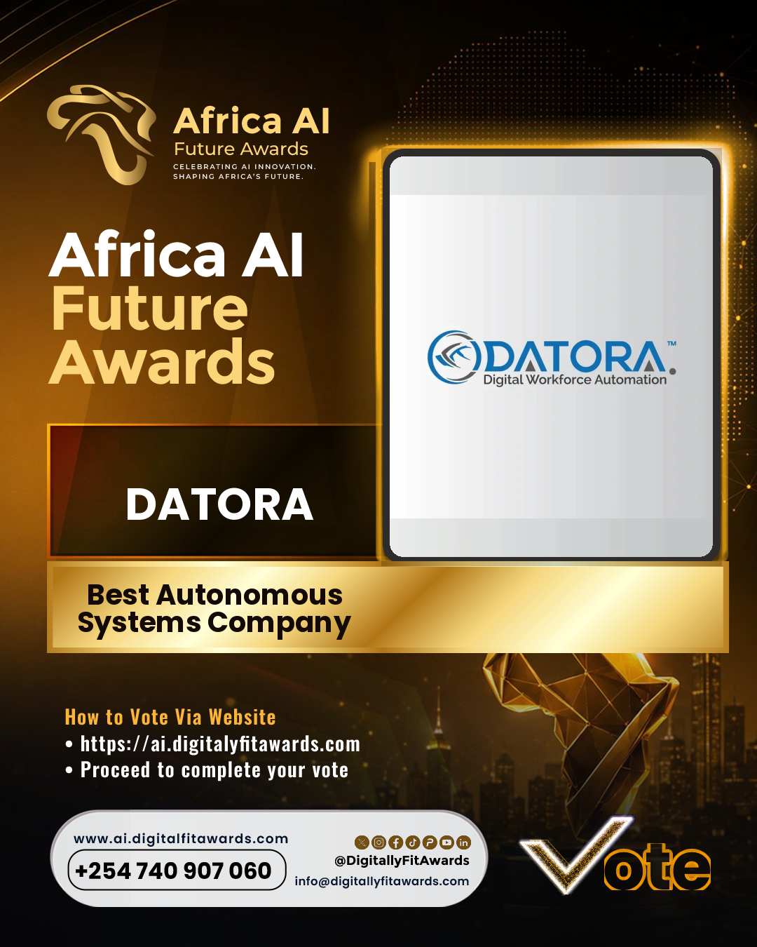 Datora poster