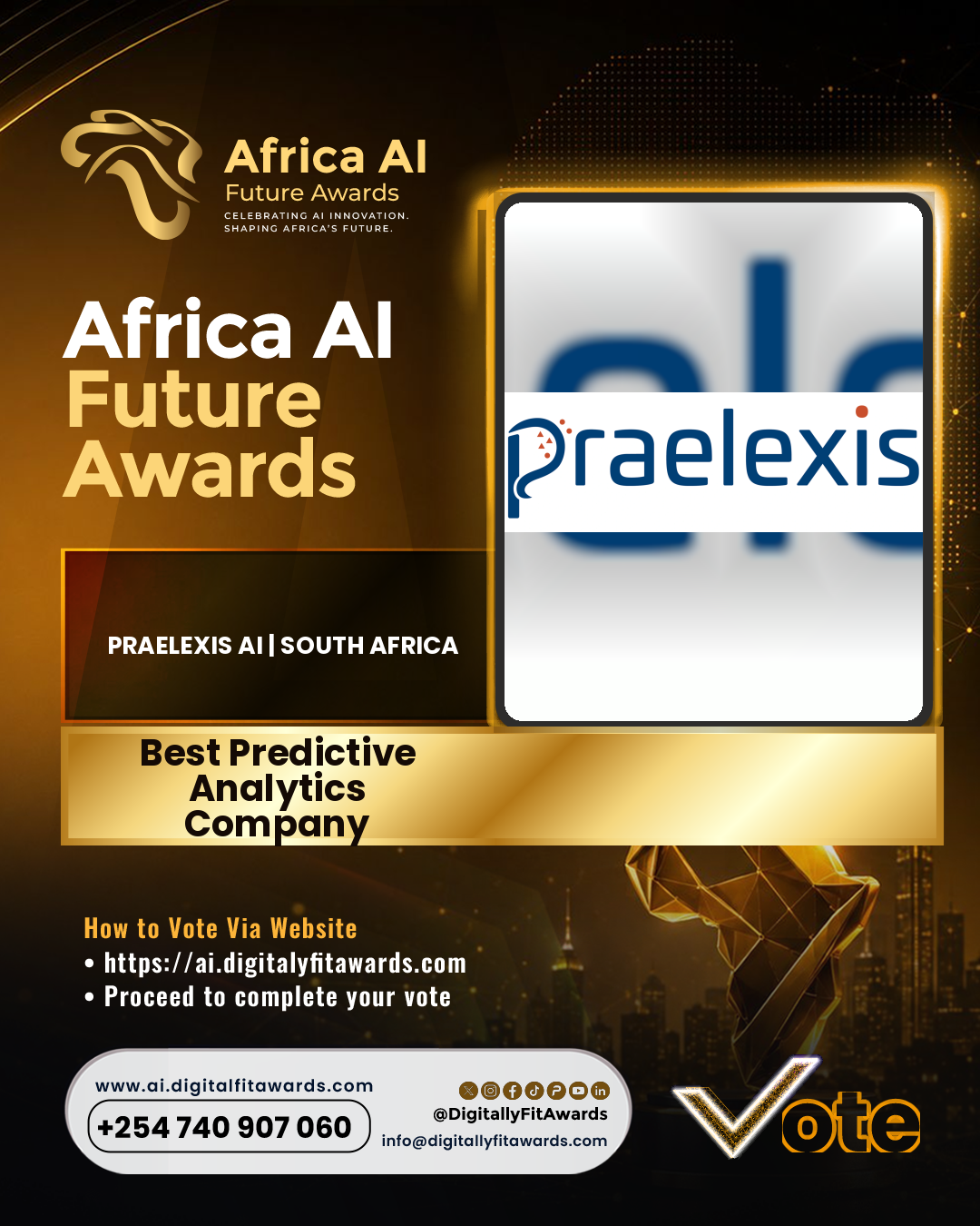 Praelexis AI | South Africa poster
