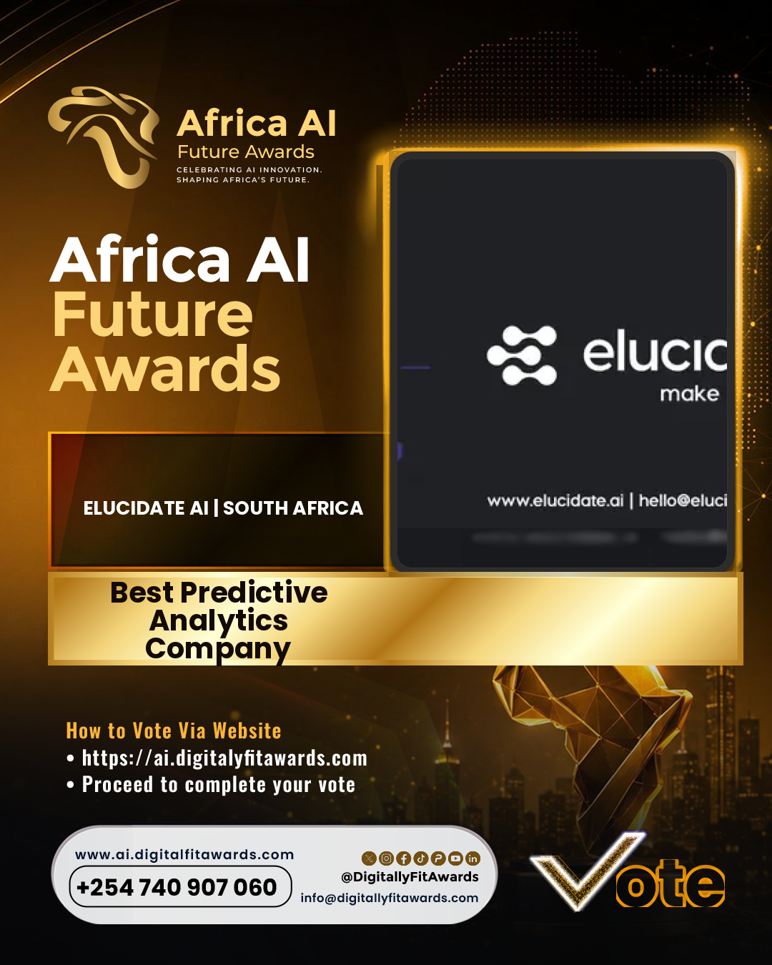 Elucidate AI | South Africa poster