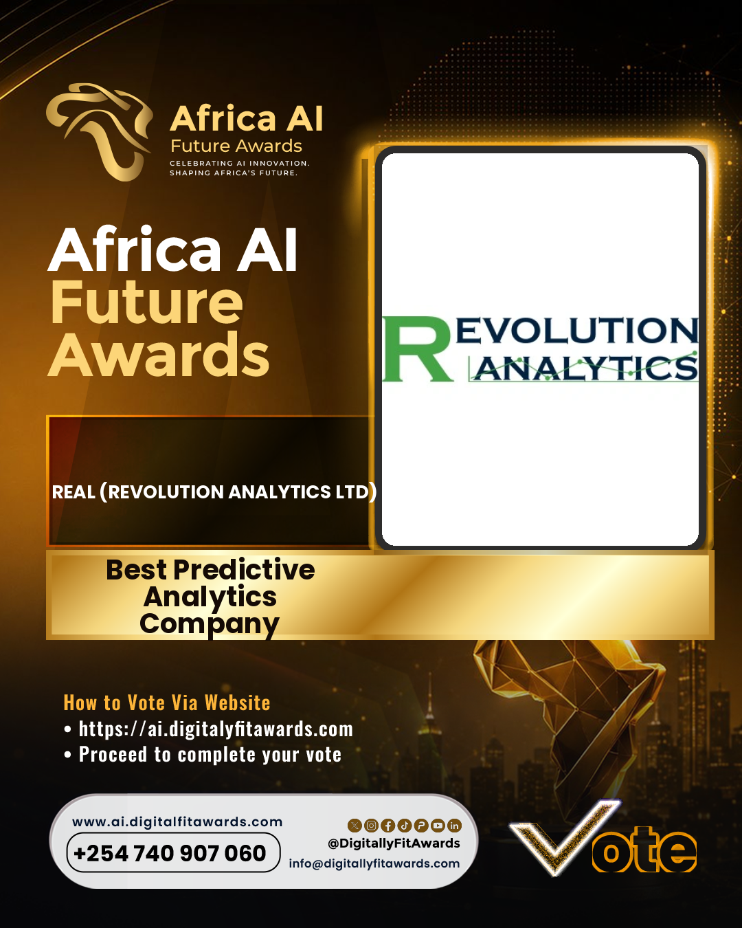 REAL (REvolution Analytics Ltd) poster
