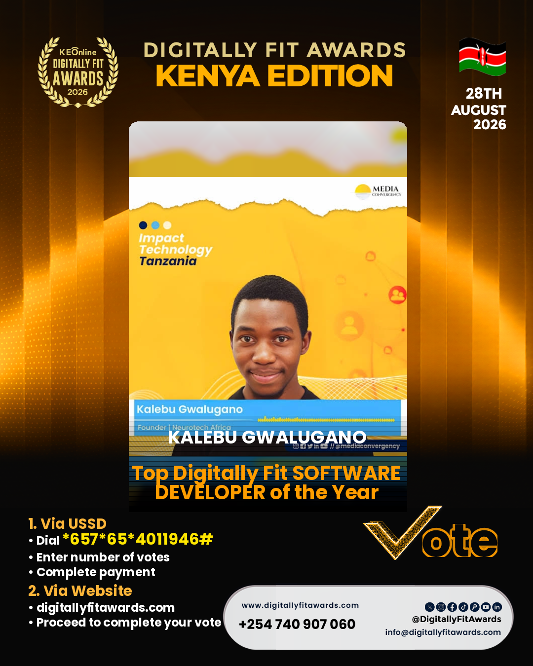 Kalebu Gwalugano poster