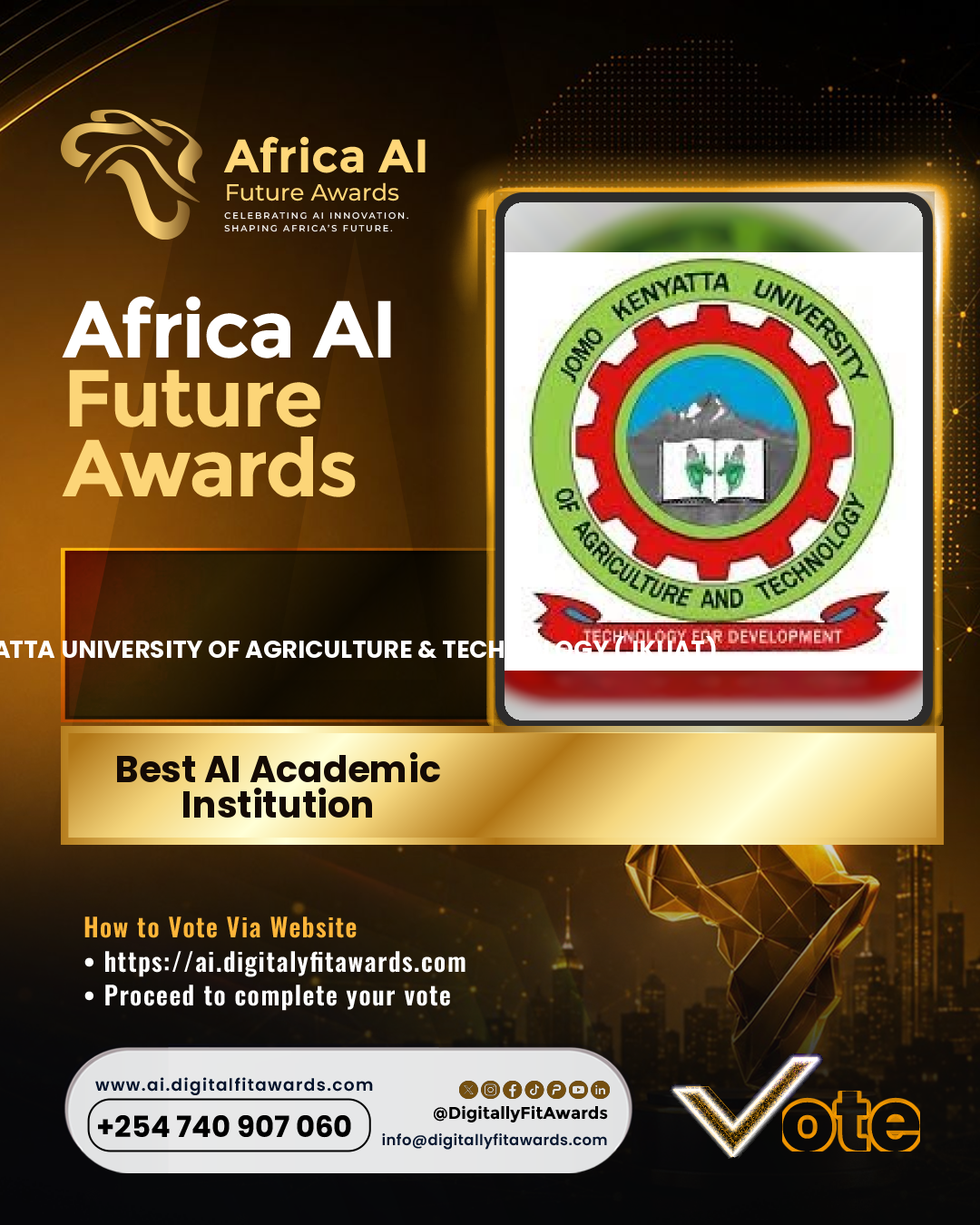 Jomo Kenyatta University of Agriculture & Technology (JKUAT) poster