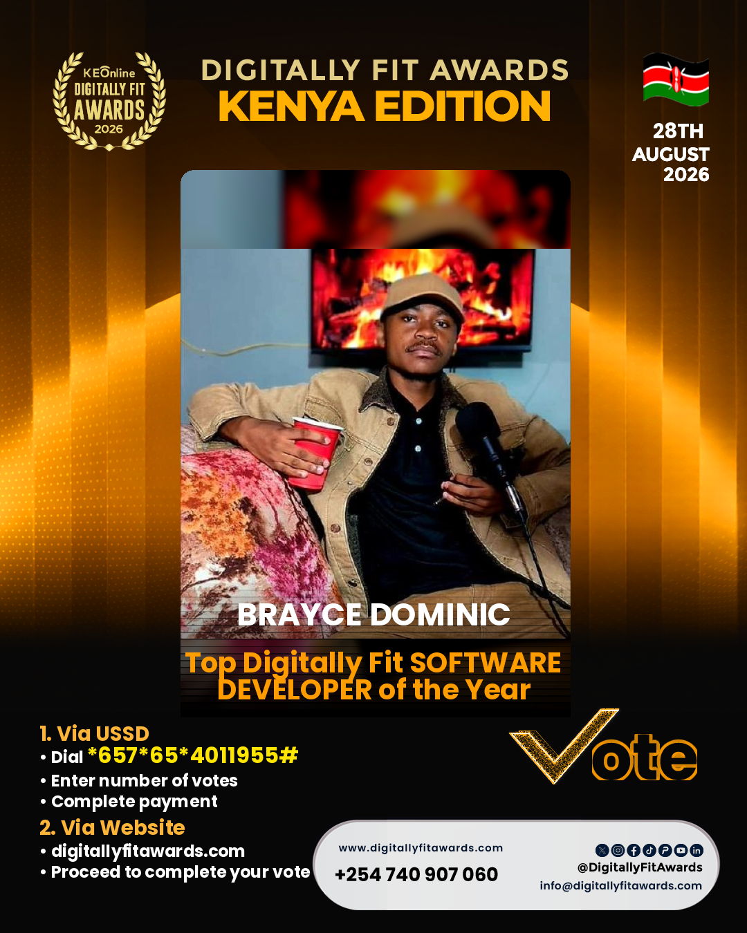 Brayce Dominic poster