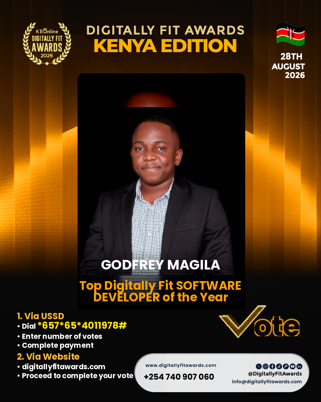 Godfrey Magila poster